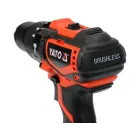 YATO YT-82796 Akkus ütvefúró-csavarozó 42 Nm szénkefe nélküli 18 V Li-Ion (1 x 2,0 Ah akku + töltő)