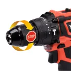 YATO YT-82796 Akkus ütvefúró-csavarozó 42 Nm szénkefe nélküli 18 V Li-Ion (1 x 2,0 Ah akku + töltő)