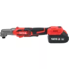 YATO YT-828030 Elektromos racsni akkumulátoros 18V 160NM rövid felépítésű szénkefe nélküli motorral (1 x 4Ah akkuval és töltővel)