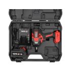 YATO YT-828071 Akkus ütvecsavarozó 1/2 Col 1200 Nm szénkefe nélküli 18 V (1 x 4,0 Ah + töltő)