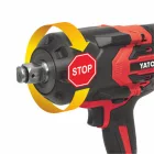 YATO YT-828073 Akkus ütvecsavarozó 3/4col 2400 Nm szénkefe nélküli 18 V (1 x 6,0 Ah akku + töltő)