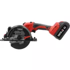 YATO YT-8281185 Akkus körfűrész 140 mm szénkefe nélküli 18 V (2 x 4,0 Ah akku + töltő)