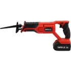 YATO YT-828151 Akus szablyafűrész 18V BL motor (töltő + 1x4Ah akku)