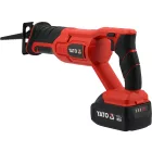 YATO YT-828151 Akus szablyafűrész 18V BL motor (töltő + 1x4Ah akku)