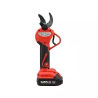 YATO YT-828380 Akkumulátoros metszőolló 18V 2Ah max 30mm szénkefe nélküli motor (1x akku + töltő)