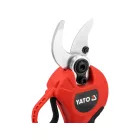 YATO YT-828380 Akkumulátoros metszőolló 18V 2Ah max 30mm szénkefe nélküli motor (1x akku + töltő)