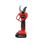 Yato YT-828382 Akkumulátoros metszőolló szénkefe nélküli motorral 2Ah akkuval + töltővel