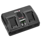 YATO YT-828499 Dupla akkumulátor töltő18V‐2.2A