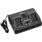YATO YT-828499 Dupla akkumulátor töltő18V‐2.2A