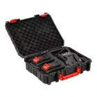 YATO YT-828510 Akkumulátor 2 x 4.0 Ah és intelligens töltő szett kofferben
