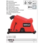 YATO YT-82990 Sarokcsiszoló porelszívó adapter vágáshoz 230 mm