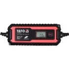 YATO YT-83000 Akkumulátor töltő 6/12 V 2/4 A max. 200 Ah LCD kijelző