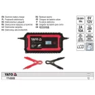 YATO YT-83002 Akkumulátor töltő 6/12 V 2/10 A max. 200 Ah LCD kijelző