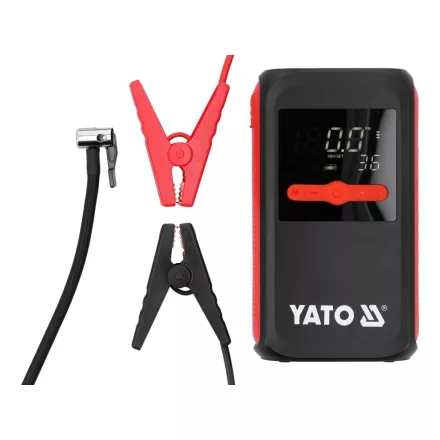 YATO YT-83086 Jump starter indításrásegítő és kompresszor 12 Ah