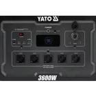 YATO YT-83096 Hordozható erőmű 3600W, 3072WH LIFEPO4, EPS