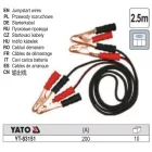 YATO YT-83151 Indító kábel (bikakábel) 200A