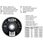 YATO YT-83276 Lamellás csiszolókorong 125 x 22,4 mm / P120