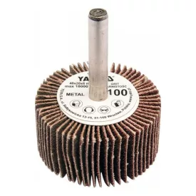   YATO YT-83352 Csapos lamellás, legyező csiszolókorong 40 x 20 x 6 mm / P60
