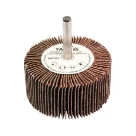   YATO YT-83363 Csapos lamellás, legyező csiszolókorong 60 x 30 x 6 mm / P80