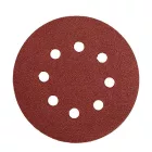 YATO YT-83457 Tépőzáras fíbertárcsa 125 mm / P180 8 lyukas (5 db/cs)