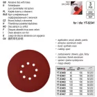 YATO YT-83466 Tépőzáras fíbertárcsa 180 mm / P180 (3 db/cs)