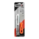 YATO YT-85032 Kerek láncreszelő vezetővel és nyéllel 4,8 mm