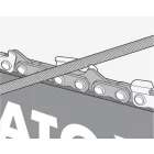 YATO YT-85037 Láncfűrész reszelő 250 x 4,5 mm vezetővel