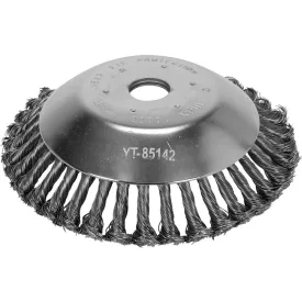   YATO YT-85142 Döntött sodrott körkefe 200 x 25,4 mm fűkaszához, fűszegélyvágóhoz