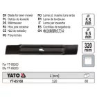 YATO YT-85160 Fűnyírókés YT-85200 fűnyíróhoz 320 mm