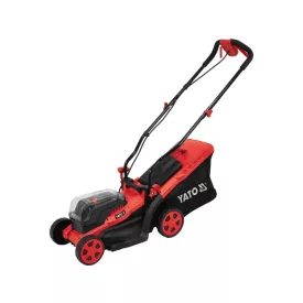   YATO YT-85220 Akkus fűnyíró 340 mm 2 x 18 V (2 x 2,0 Ah akku + töltő)
