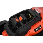 YATO YT-85220 Akkus fűnyíró 340 mm 2 x 18 V (2 x 2,0 Ah akku + töltő)