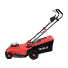 YATO YT-85222 Akkus fűnyíró 2 x 18 V 370 mm (2 x 4,0 Ah akksi + töltő)