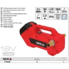 YATO YT-85290 Akkus víz- és olajszivattyú 18 V 3/4" (1 x 3,0 Ah akksi + töltő)