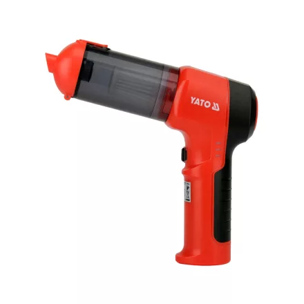 YATO YT-85686 Akkumulátoros autós porszívó / fúvó 12V ról tölthető 11,1V / 2Ah