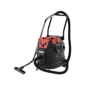   YATO YT-85718 Ipari porszívó automata öntisztító (szűrőrázó) funkcióval 1600W 4in1 (száraz, nedves, porzsákos és porzsák nélküli üzemmód) karosszéria és fényező műhelyeknek
