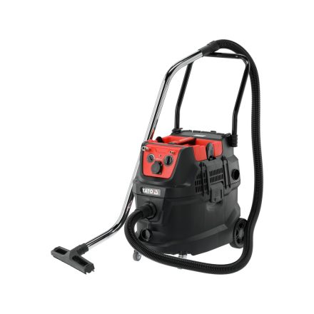 YATO YT-85718 Ipari porszívó automata öntisztító (szűrőrázó) funkcióval 1600W 4in1 (száraz, nedves, porzsákos és porzsák nélküli üzemmód) karosszéria és fényező műhelyeknek