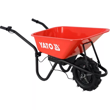 YATO YT-86097 Elektromos hajtású akkumulátoros kerti talicska 500W 150kg