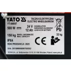 YATO YT-86097 Elektromos hajtású akkumulátoros kerti talicska 500W 150kg