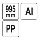 YATO YT-86840 Gyomkiszedő 995 mm