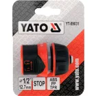 YATO YT-89031 1/2 colos gyorscsatlakozó stop és zárás funkcióval