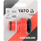 YATO YT-89051 1 colos nagy áramlású csapadapter