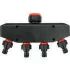 YATO YT-89103 3/4 és 1 colos 4 utas csapcsatlakozó szeleppel