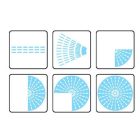 YATO YT-8984 Állványos impulzus locsoló 6 funkció